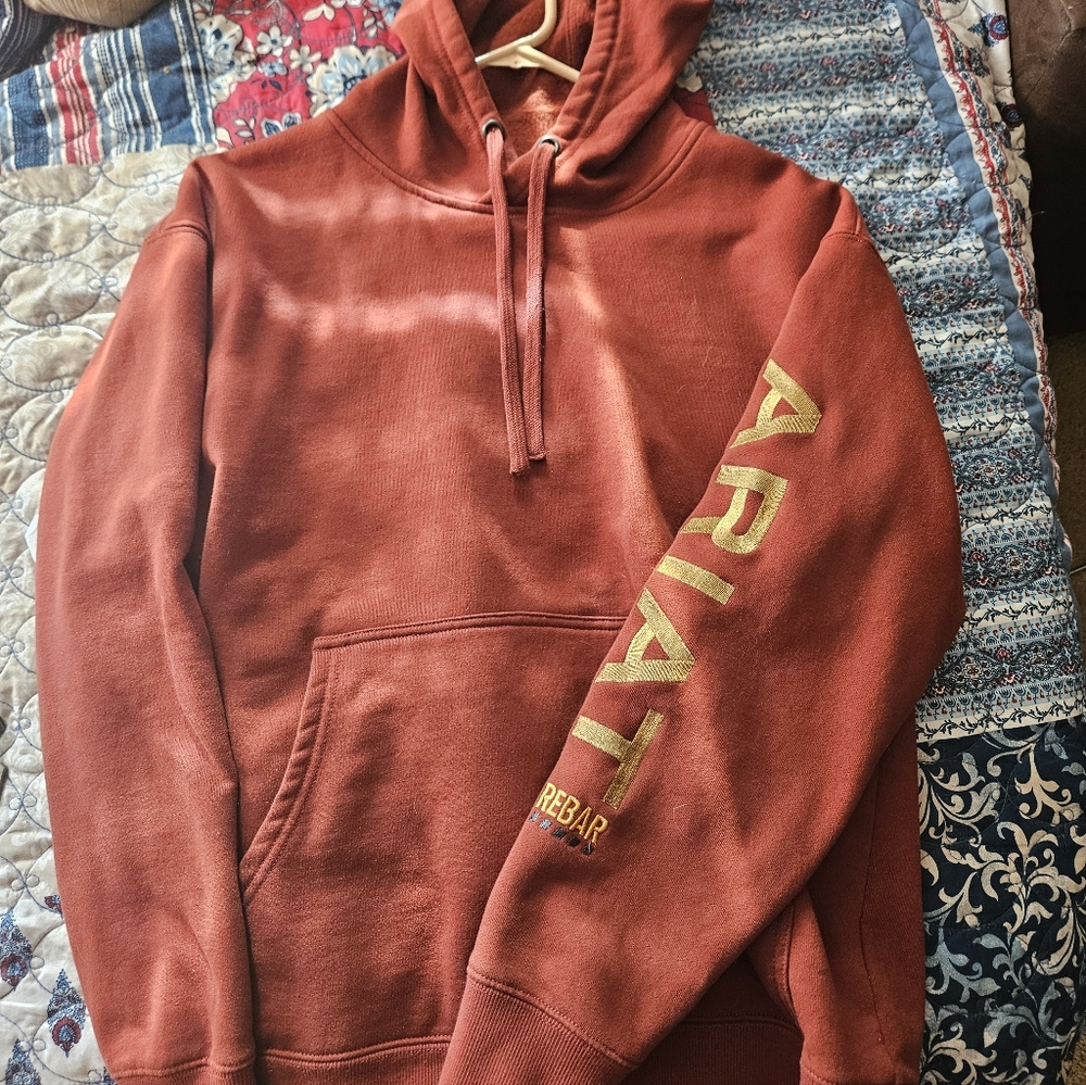 Ariat Men's Brick Red Hoodie